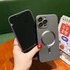 Роскошные чехлы для телефонов Magsafe с магнитной защитой линз для iPhone 15 14 11 13 12 Pro Max Plus, аксессуары для беспроводной зарядки