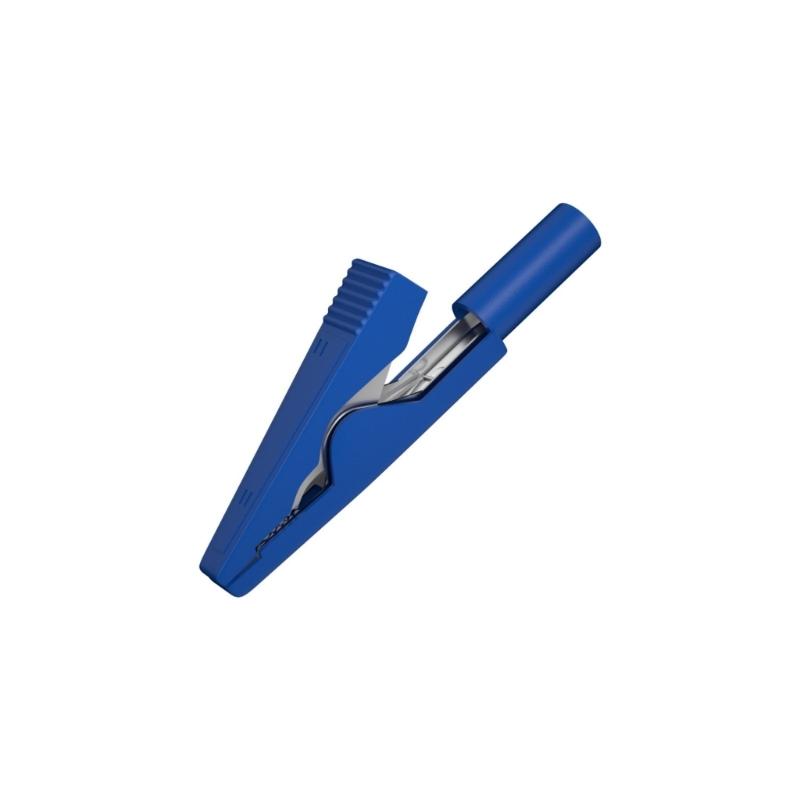 High Conductivity 2mm 10A Alligator Clip Secure Grip Clamps for Electronics Testing and Circuitry