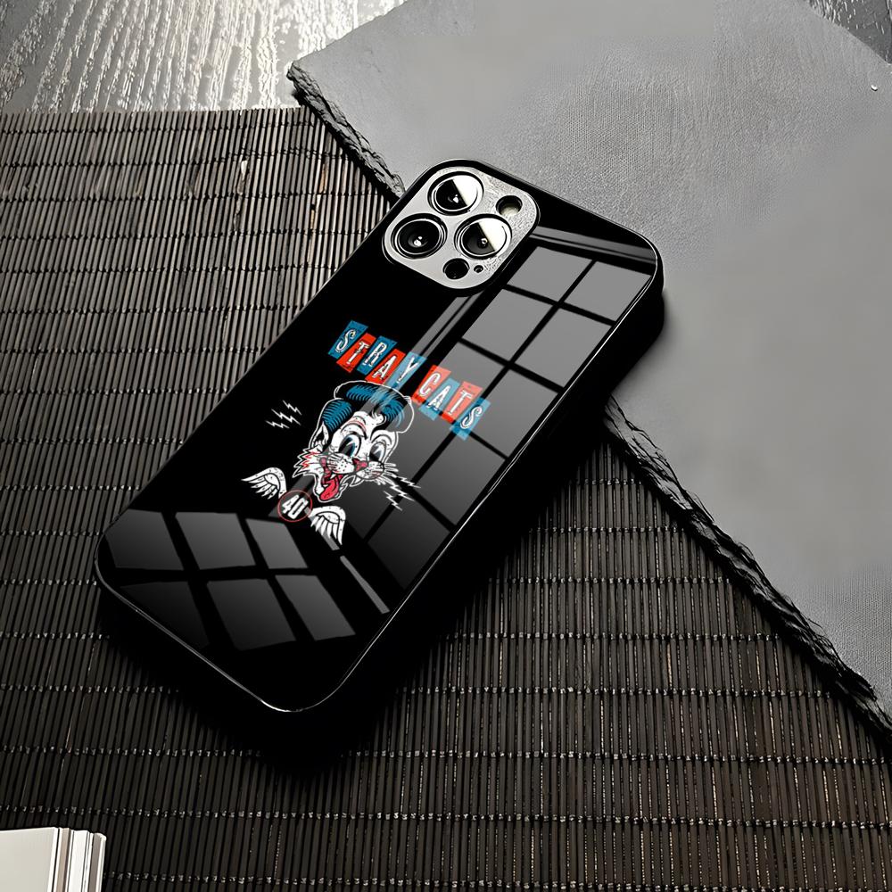 Stray Cats Rockabilly Slim Newly Arrived Phone Case For Iphone 16 15 13 12 Fire Protection 14 11 Pro Max Mini X Xr Xs 8 7 Puls 6