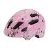 Шлем TEITO Детский велосипедный шлем Возраст 6 Розовый с бабочкой и цветком Легко надевать и снимать Для девочек Детский сад Ясли Знак SG Легко надевать и снимать