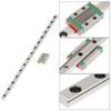 1pc Steel High Precision Miniature Linear Sliding Rail Guide Block 300mm   11.8inch