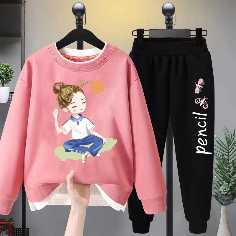 Детский костюм Модный свитер из двух частей