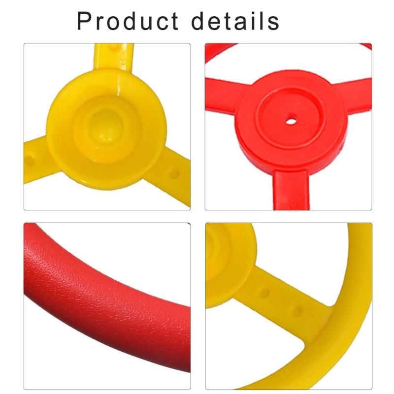 Игровые площадки Рули Пластиковые Рули для качелей Игрушечные Рули для лодок для улицы Заднего двора