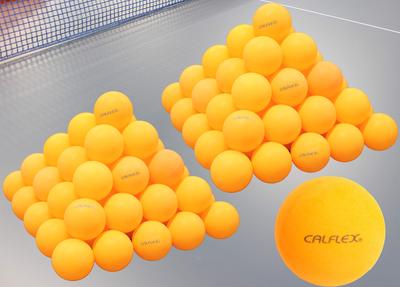 Sakurai Calflex Настольный теннис Тренировочные 120 Оранжевых Мячей, Мячи, Мячи, Оранжевый, CTB-120
