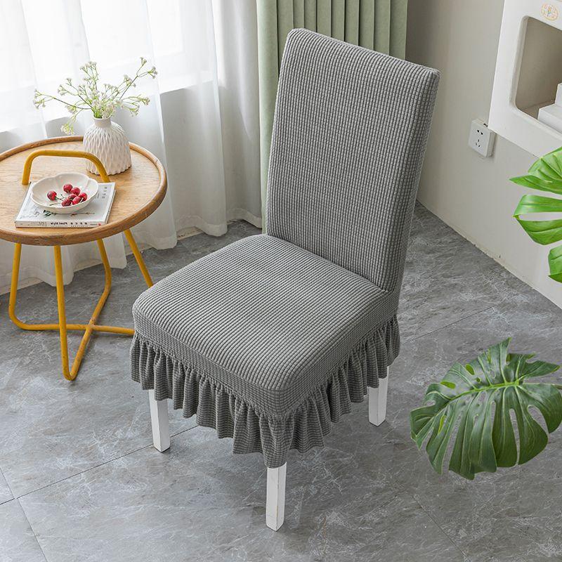 Universal Chair Covers Set Multiple Piece Cushion Back Protectors Adjustable Durable Easy To Clean Chair Cover For Home Office Dining Room Furniture