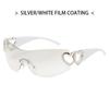 New Women Fashion Sun Glasses Outdoor Sun Protection Glasses Frameless Sunglasses Women Future Eyeglass Sports Glasses Uv400