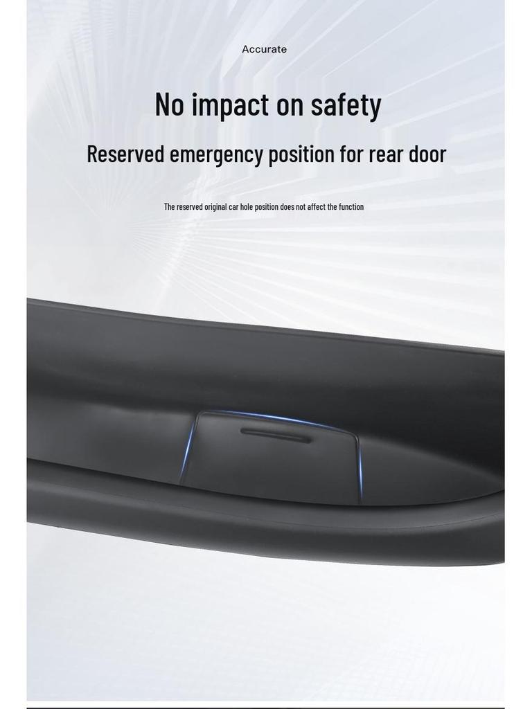 Tesla Model Y/3 Enhanced Door Storage Box & Slot Mat Set