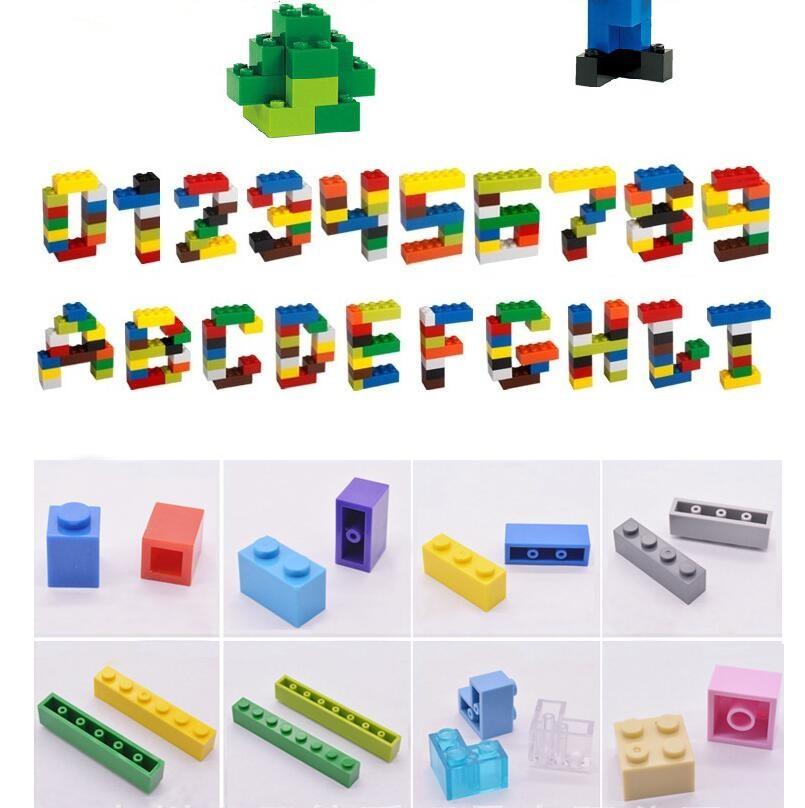 Массовые строительные блоки, 16 цветов, 500 г, 300 шт., детские развивающие игрушки, сделай сам, бесплатная сборка, креативный подарок, минифигурка
