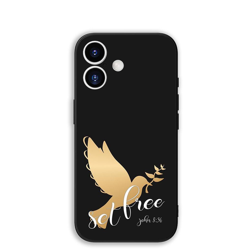 Чехол для Apple iPhone 17 16 Plus 13 12 Pro Max Mini X XR Xs ProMax 16E 15+ 17+ Air Phone Case Библейский стих Христианский Иегова Бог