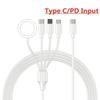 USB Type-C PD Charging Cable for iPhone and Android, Magnetic Wireless Charger for Apple Watch 1-9 Ultra SE, 4 in 1