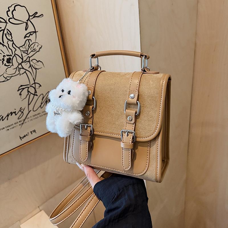 Autumn and Winter Retro Backpack Women's Exquisite Versatile Backpack Mini Travel Small Bag