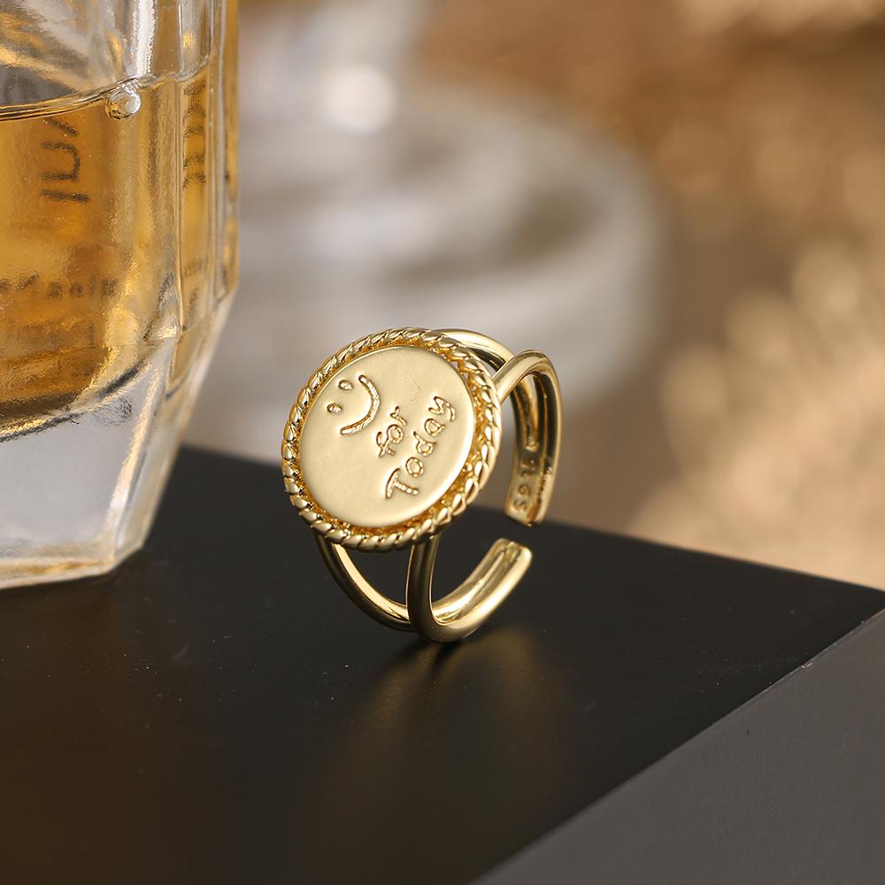 Модное кольцо в стиле ретро, открытое кольцо в стиле панк, трендовое бамбуковое кольцо с крестом, простое кольцо для пары, ювелирные изделия