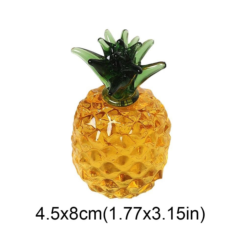 Glass Crafts Artificial Fruit Decoration Crystal Crafts Ornaments Office