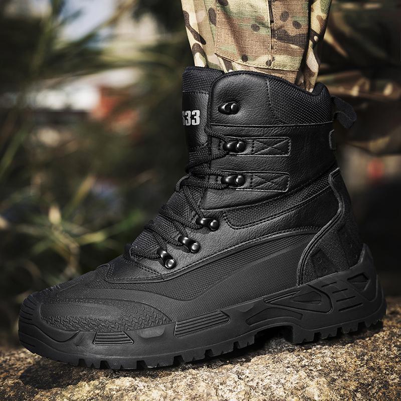 Men's Tactical Military Boots Hiking Boots 39-47