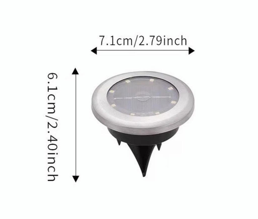 Водонепроницаемые светодиодные газонные фонари на солнечной батарее для наружного украшения - Сверхяркие