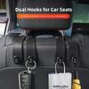 Car Seat Back Storage Hook Multifunction Hanger Bag Holder For BMW E46 E60 E90 E39 E87 E36 E92 E70 E91 X3 X5 X1 X2 X4 keychain CJ6