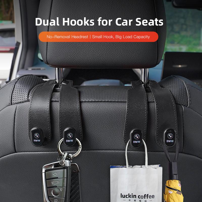 Car Seat Back Storage Hook Multifunction Hanger Bag Holder For BMW E46 E60 E90 E39 E87 E36 E92 E70 E91 X3 X5 X1 X2 X4 keychain CJ6