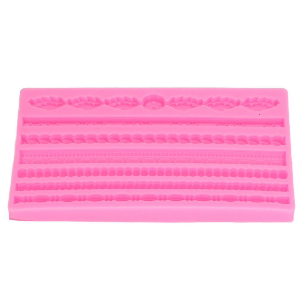 3D Pearl Knit Rope силиконовая форма пищевая многоразовая форма для украшения торта для тортов желе хлеба