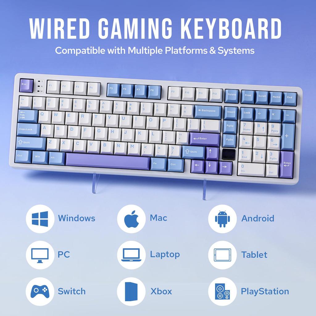 MechLands LEOBOG Hi98 алюминиевый сплав проводная игровая клавиатура с возможностью горячей замены настраиваемая клавиатура программируемая прокладка крепление механическая клавиатура с пластиной FR4 NKRO