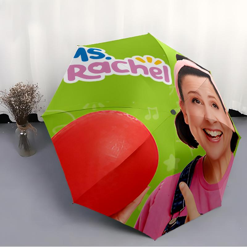 1pc Ms Rachel4 Umbrella, Sun Protection, And UV Shielding. It Has Eight Sturdy Ribs for Outdoor Use And Perfect Gift