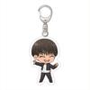 Anime Jujutsu Kaisen Cosplay Funny Keychain Gojo Satoru Geto Suguru Acrylic Car Keyring Bag Pendant Fan Collection Props Gift
