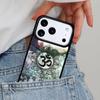 Aum om Намасте символ цветочный дзен йога Чехол для телефона для iPhone 16e 15 14 13 12 17 Pro Max Plus Air 17pro Чехол Coque