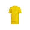adidas Оригиналы MONOGRAM SQUARE Ретро Футболки Мужские Желтые С Круглым Вырезом Умеренный Прямой Крой ED7045