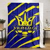 Ukraine Emblem Design printed Flannel blanket for bedroom, living room, sofa, and nap