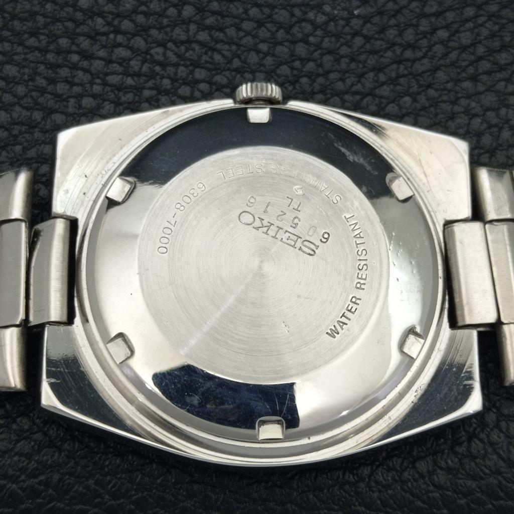 GENUINE VINTAGE SEIKO AUTOMATIC JAPAN MENS 6309A ORIGINAL DIAL WATCH A702316-5 R124-a702316