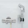 G1/2 Thread Angle Stop Valve Silver Double Outlet Shut Off Valve  Bathroom Fixtures