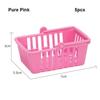 5pcs Multicolors Basket Toys Mini Shopping Hand Basket Model  Doll House