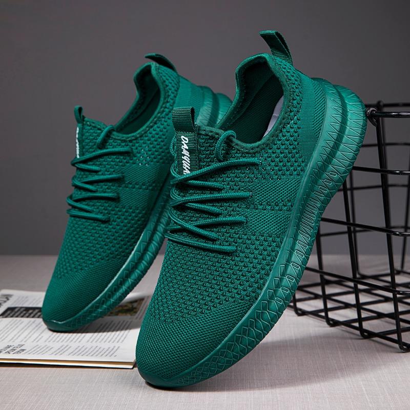 Damyuan Lightweight Men Shoes Fashion Design Running Shoes Lace-Up Male Outdoor Gym Sports Tennis Shoes Vulcanized Footwear