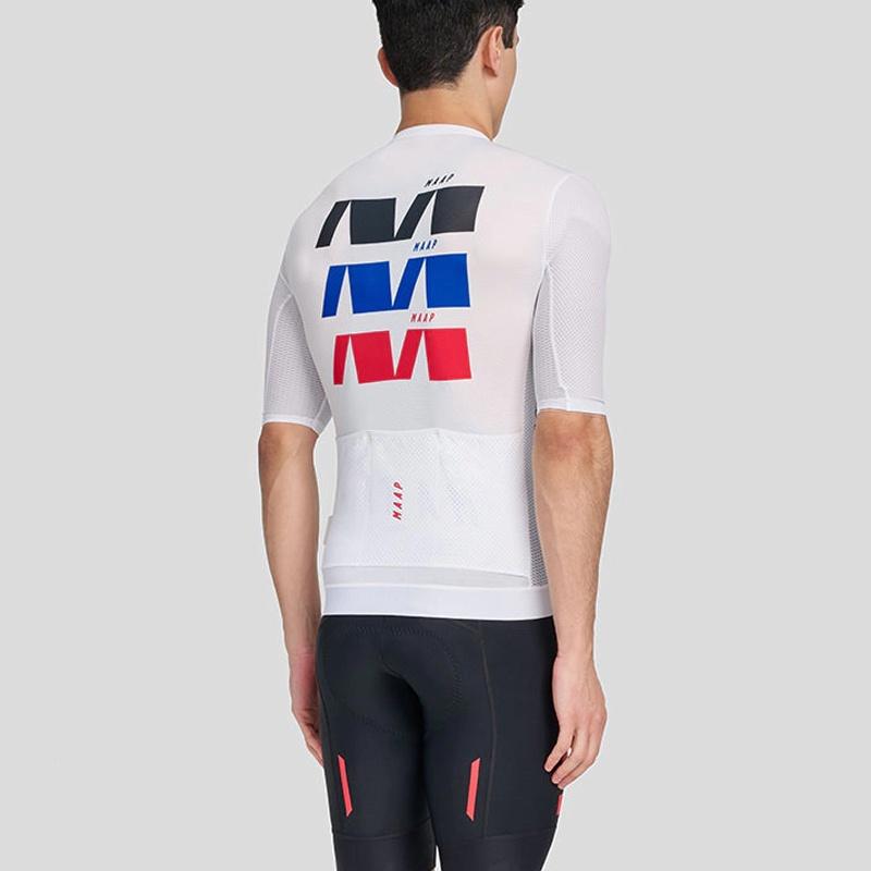 New MAAP Trace Pro Air Cycling Jersey Men's Summer Road Bike Short Sleeved Bike Jersey