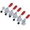 5pcs GH225D Toggle Clamp Quick Release Tool Horizontal 227Kg Holding Capacity Fixture Clamps