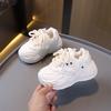 Детская спортивная обувь 2025 осень новая подошва на платформе мальчиковые кроссовки папы легкие девичьи маленькие белые туфли детские маленькие красные туфли