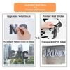 1pc PVC Self Adhesive Wall Stickers Washing Machine Warterproof Decals for Home Living Room Bedroom Wall Decoration Heart 545x170mm