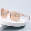 Eyewear Large Shades Sunglasses Candy Color Sunshade For Outdoor Men All-season