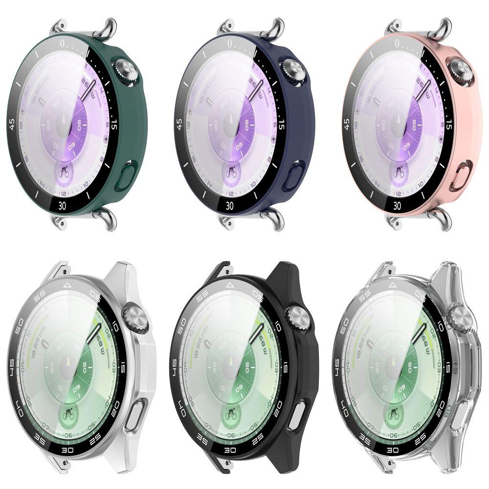 with Scale Screen Protector Full Coverage Cover Shell for Huawei Watch GT 6 Smart Watch Accessories