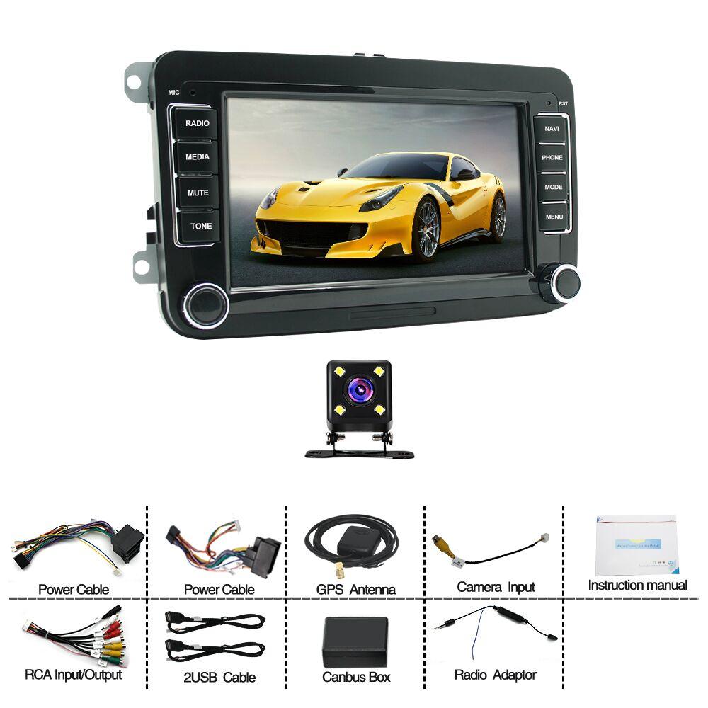 Совместимо для VW Volkswagen Jetta Passat 7" Android 12.0 Автомагнитола Радио Apple Carplay GPS