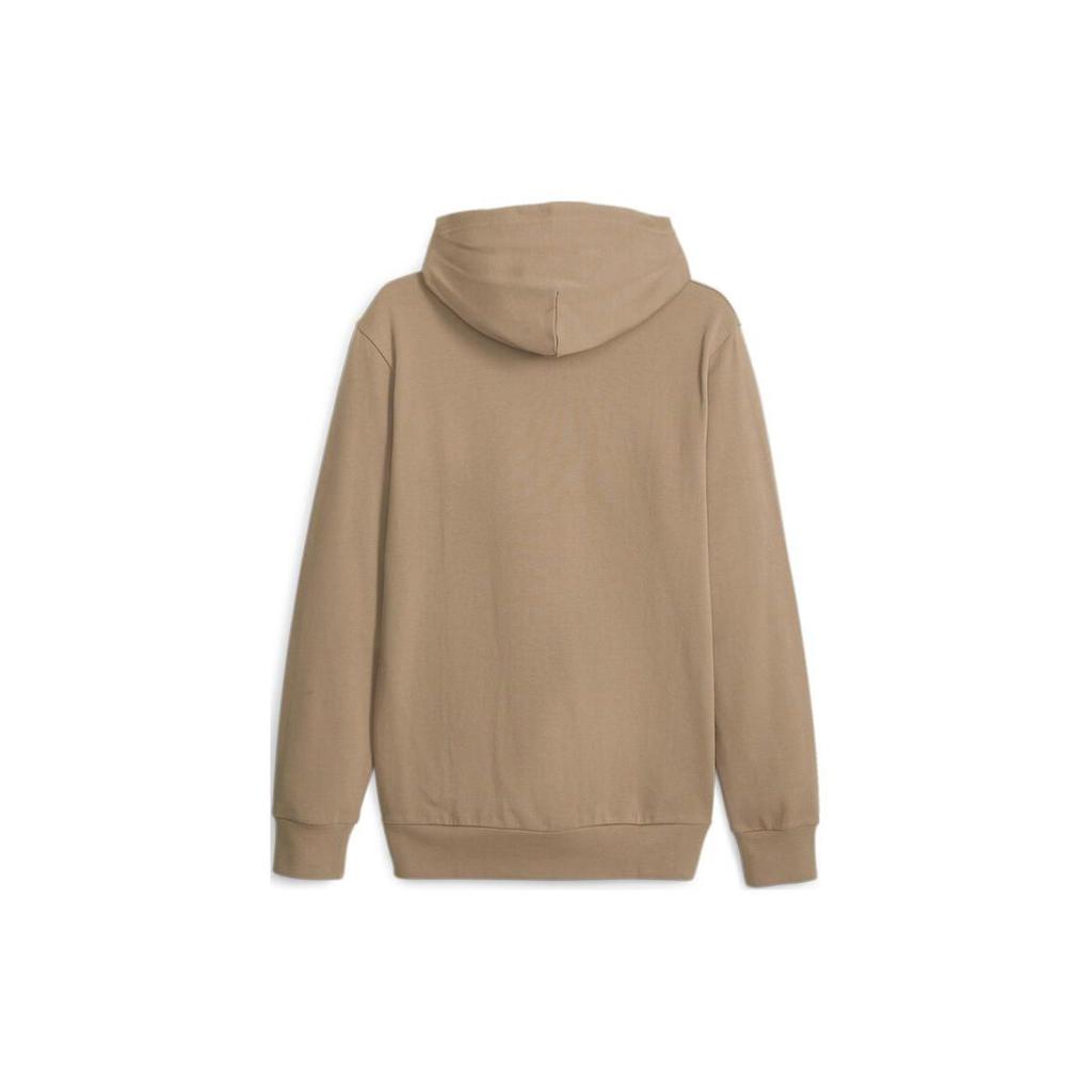 Puma Лучший Ess Однотонный Повседневный Свободный Крой Толстовка с Капюшоном и Длинным Рукавом Мужская толстовка Коричневый 675978-85