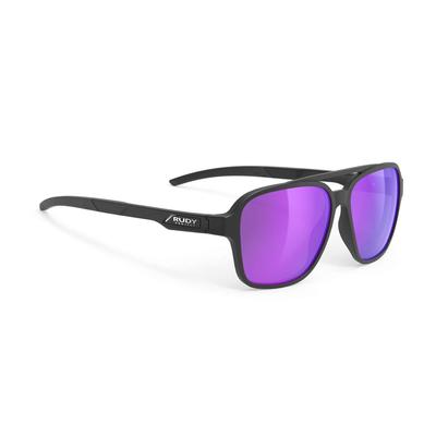 Солнцезащитные очки CROZE Black Laser Violet Lens 57 мм [RUDYPROJECT] Матовые/Мультиширинные