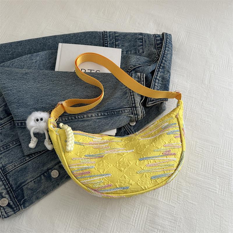 Модная и персонализированная летняя сумка-мессенджер для студентов, новая стильная, корейская версия красивой маленькой сумки через плечо на одно плечо
