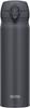 Термос для воды с вакуумной изоляцией, мобильная кружка 500 мл, дымчато-черный цвет, съемный носик для легкой очистки, легкая бутылка открытого типа из нержавеющей стали SMB