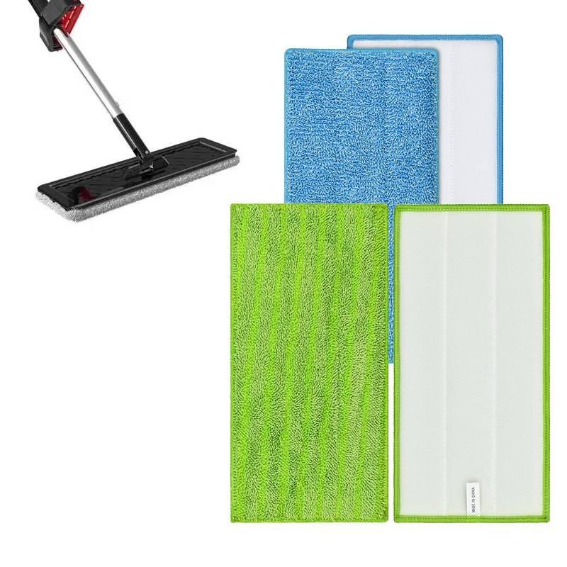 Microfiber Washable Absorbing Pad Compatible With Flash Power Mop Floor Cleaning
