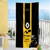 Renault Beach Towel Super Soft Microfiber Quickdry Fabric Comfortable Lightweight Perfect for Traveling Yoga Camping and Swimming