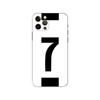 Чехол для телефона с футбольным номером для iPhone 14 5S 2020se 6 6s 7 8 plus x 10 XR XS 11 12 13 mini pro MAX, черная задняя крышка из ТПУ