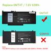 6MT4T 7.6V 62Wh Аккумулятор для ноутбука Для Dell Precision 15 3510 M3510 Для Latitude E5470 E5570 14 5470 15 5570 7V69Y TXF9M 79VRK