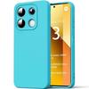 Case - E.F.CONNECTION - for Xiaomi Redmi Note 13 5G - Liquid Silicone - Matte Blue - Anti-Scratch