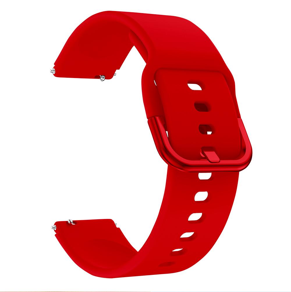 Резиновый ремешок для часов Garmin Venu 2S Band, легкий, цветной, с пряжкой, для часов Garmin Vivomove 3s/move3S, 18 мм