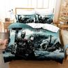 Movie Game Three-Piece Quilt Cover Printing 3D Digital Printing Quilt Kit